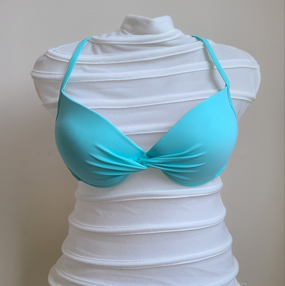 Aqua Bikini Top